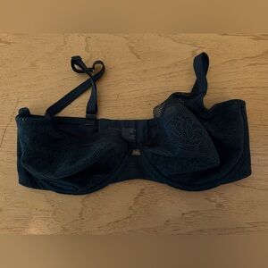 Soma Dark Blue Lace Bra